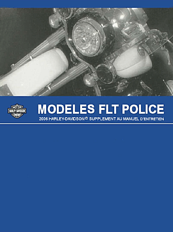 Manuel Harley FLT Police 2006 en français