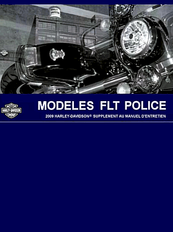 Manuel Harley FLT Police 2009 en français