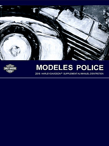 Manuel Harley Police Models 2016 en français