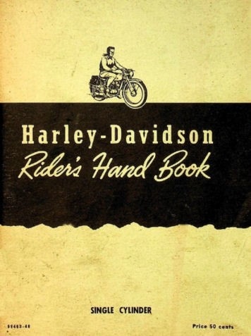 Harley Single Cylinder Model - 1948
