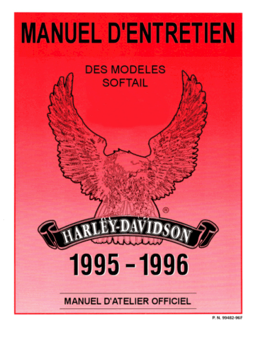 Manuel Softail 1995-1996 en français