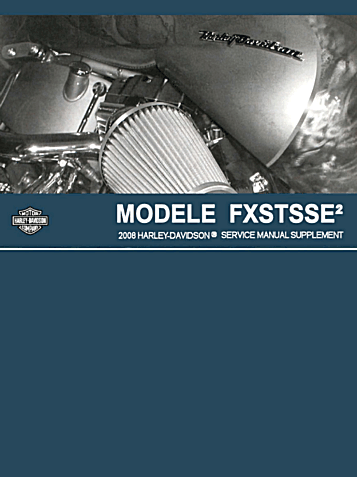 Manuel Softail FXSTSSE2 2008 en français