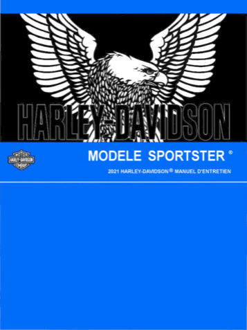 Manuel Harley Sportster 2021 en français