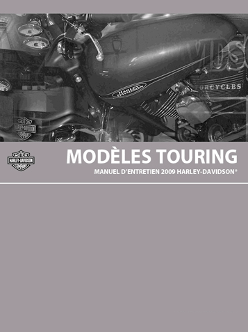 Manuel Harley Touring - 2009 en français