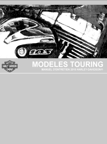 Manuel Harley Touring - 2015 en français