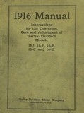 Harley Service manual - 1916