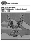 Manuel Harley FLT-FXR - 1984-1988