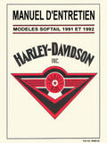 Manuel Softail 1991-1992