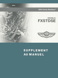 Manuel Softail FXSTDSE 2003 en français