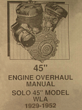 Manuel Harley  WLA Solo - 1929-52
